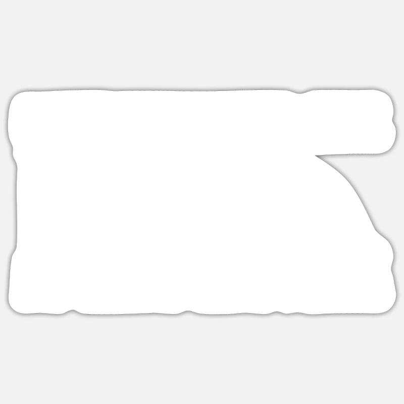 Baustelle Bauherr Geschenk - Sticker Größe S (10 x 10 cm) - Mattweiß