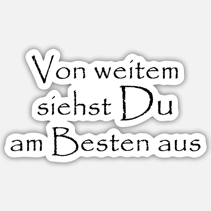 Sticker Größe S (10 x 10 cm) - 