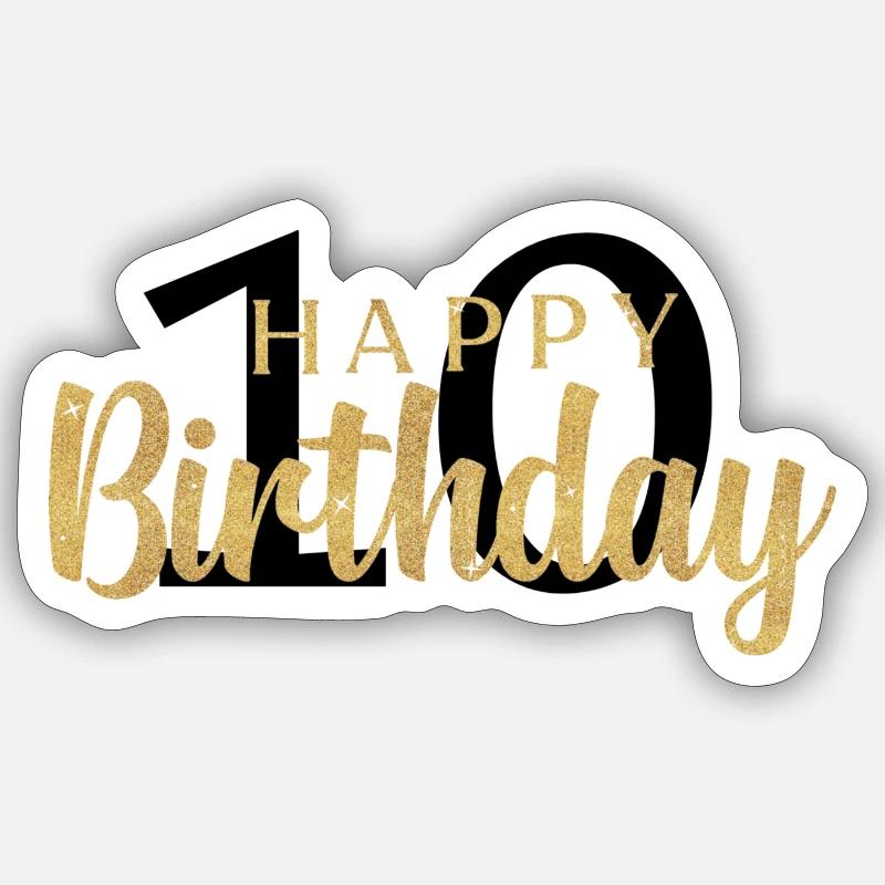 Sticker size S (10 x 10 cm) - 