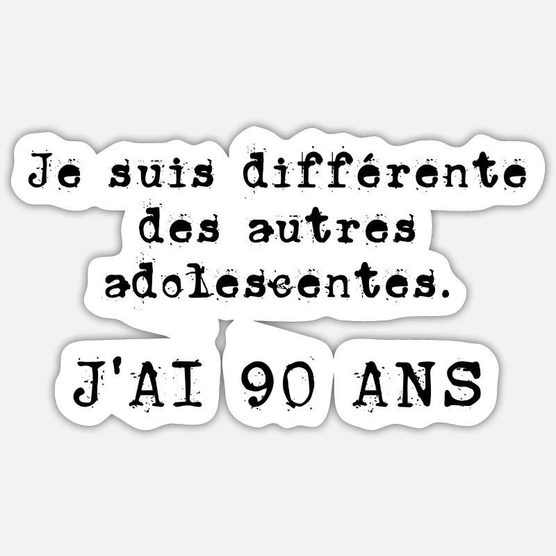 Sticker taille S (10 x 10 cm) - 