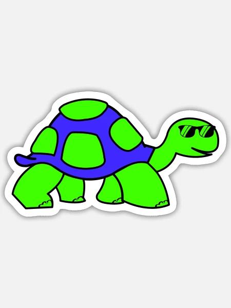 - Sticker size S (10 x 10 cm) - white matte