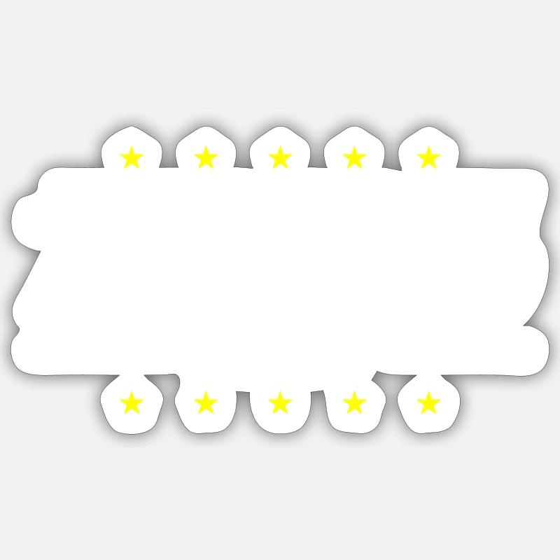 Sticker Größe S (10 x 10 cm) - 