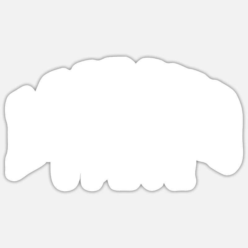Logroño - Sticker size S (10 x 10 cm) - white matte
