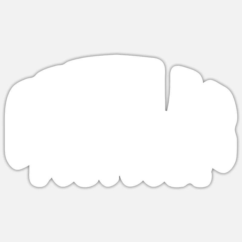 Odivelas - Sticker taille S (10 x 10 cm) - blanc mat
