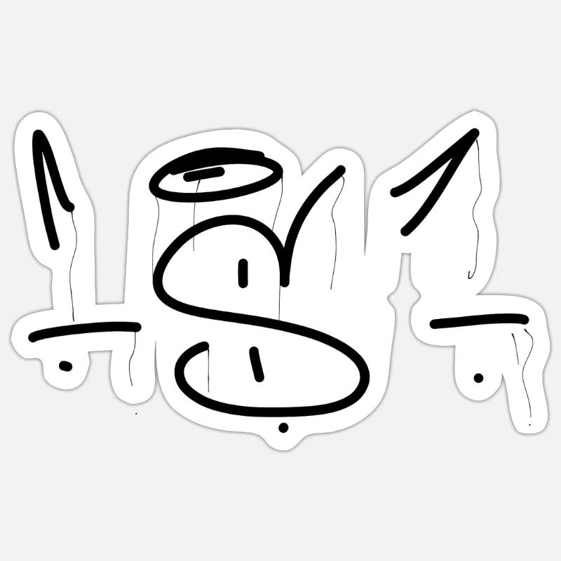 Sticker taille S (10 x 10 cm) - 