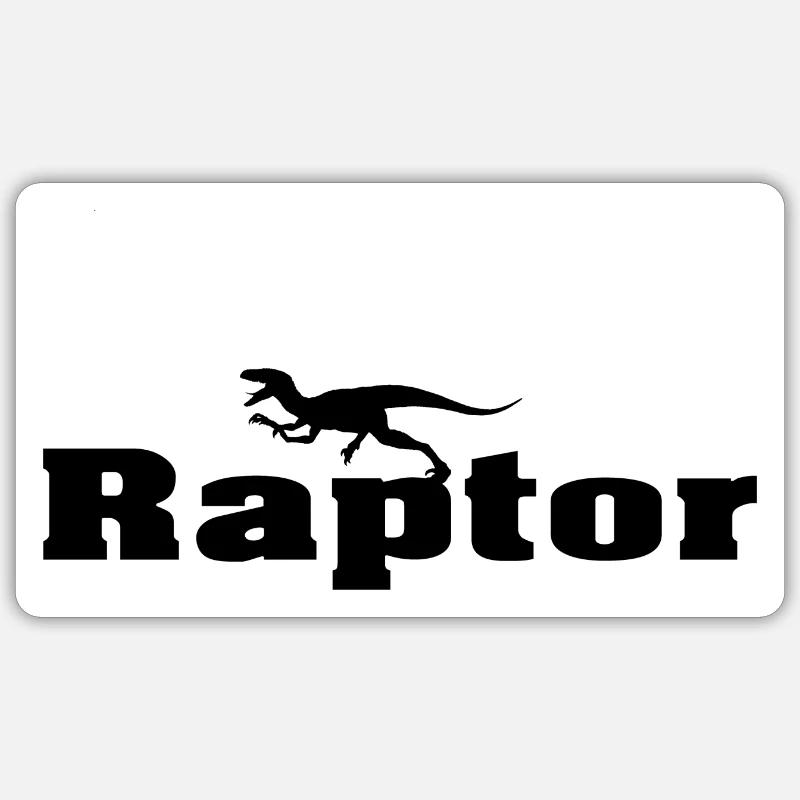 Rapace - Sticker taille S (10 x 10 cm) - blanc mat