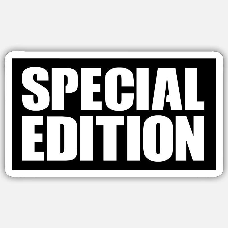 Special Edition - Sticker size S (10 x 10 cm) - white matte
