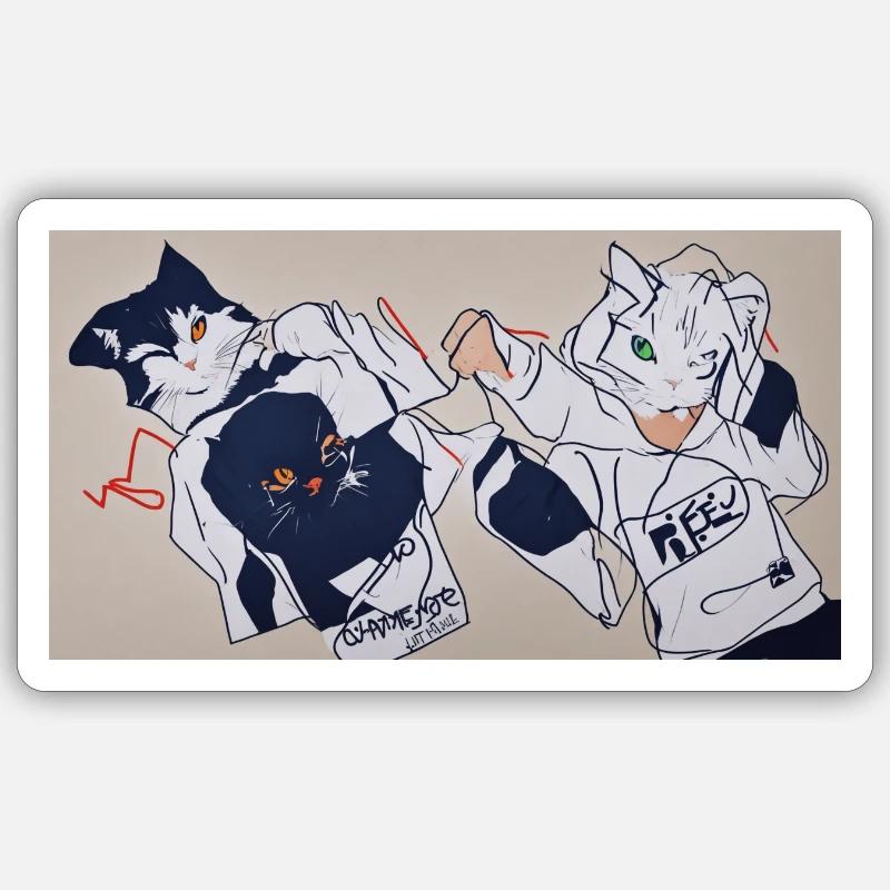 Sticker taille S (10 x 10 cm) - 