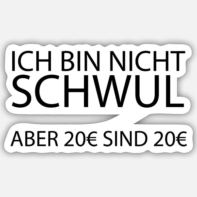 Sticker Größe S (10 x 10 cm) - 