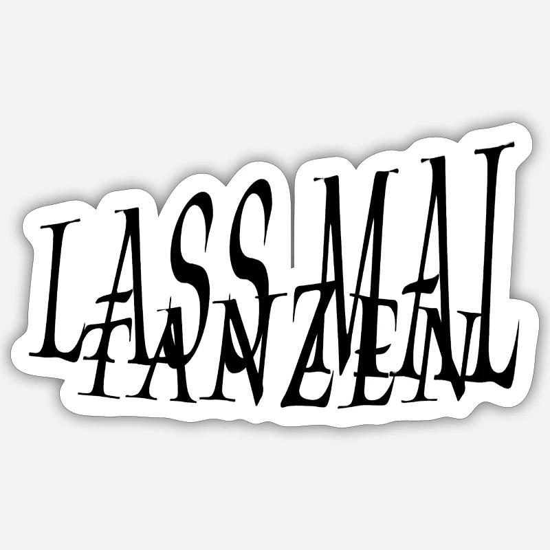 Sticker Größe S (10 x 10 cm) - 
