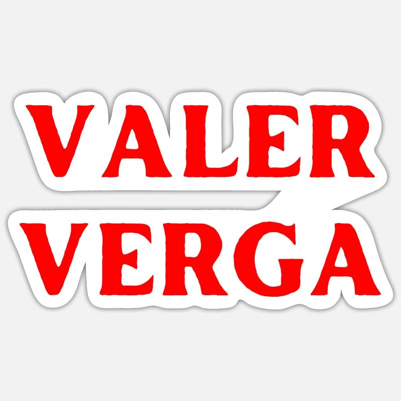 wertlos sein Spanisch Sprache - Sticker Größe S (10 x 10 cm) - Mattweiß