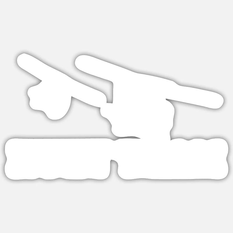 Sticker taille S (10 x 10 cm) - 
