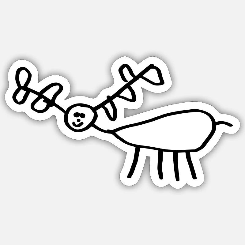 Sticker Größe S (10 x 10 cm) - 