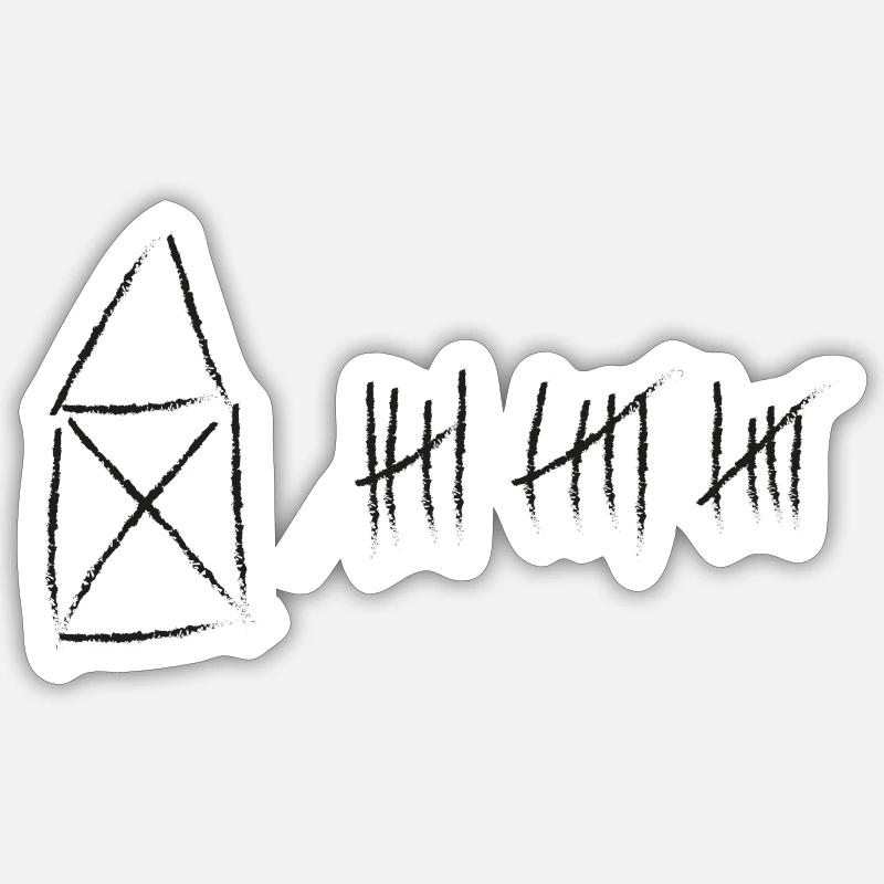 Sticker Größe S (10 x 10 cm) - 