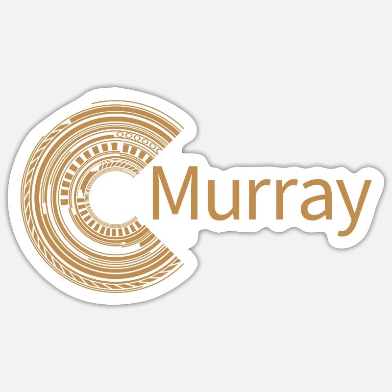 For Murray Sticker size S (10 x 10 cm)