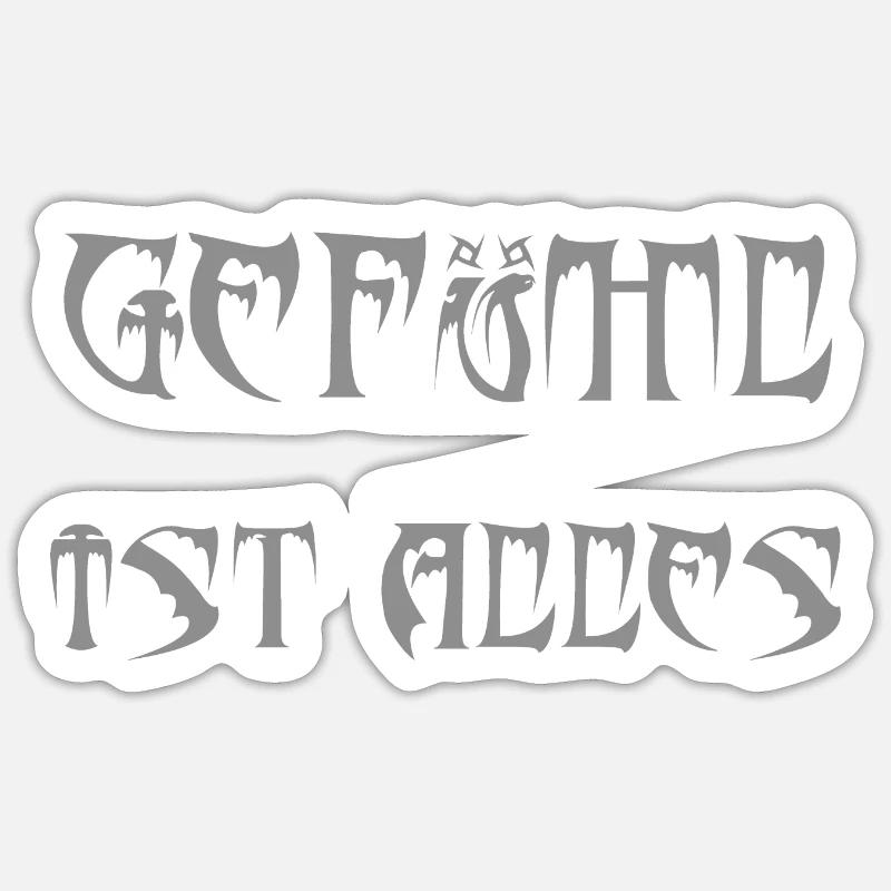 Sticker Größe S (10 x 10 cm) - 