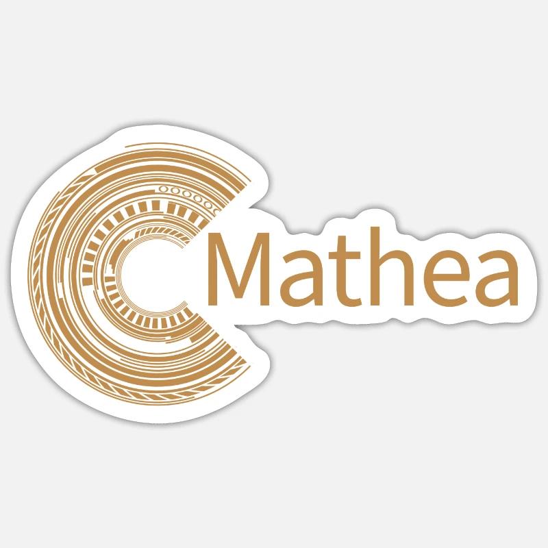 Pour Mathea Sticker taille S (10 x 10 cm)