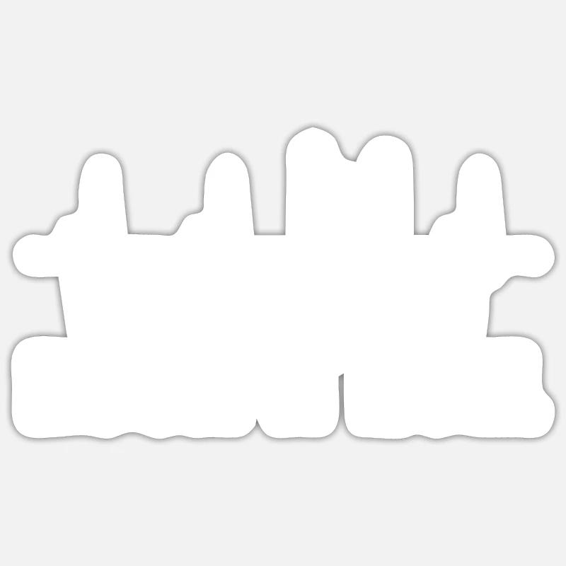Sticker Größe S (10 x 10 cm) - 
