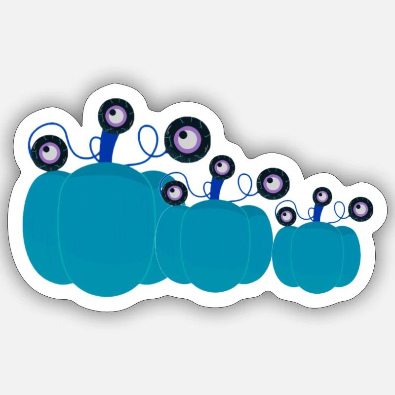 Halloween Sticker taille S (10 x 10 cm)