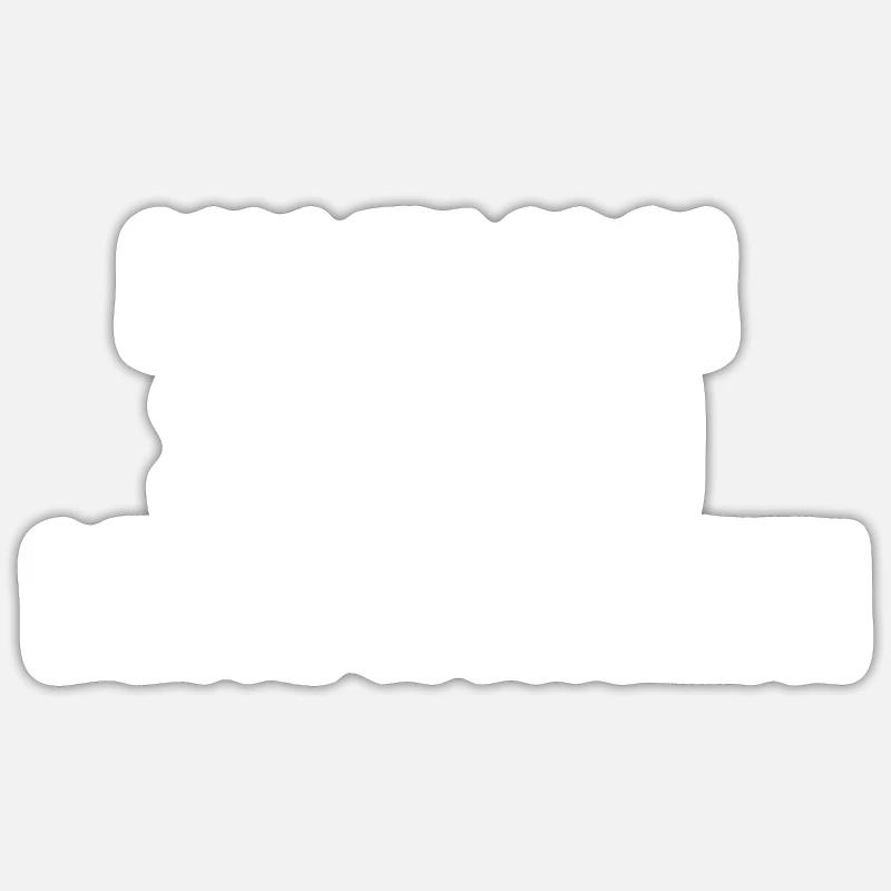 lance spaghetti Sticker taille S (10 x 10 cm)