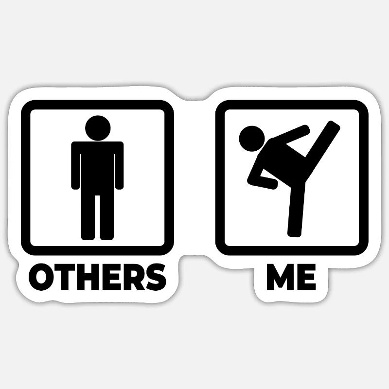 Sticker Größe S (10 x 10 cm) - 