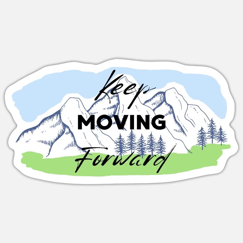 Keep Moving Forward Avanzar H1 Sticker size S (10 x 10 cm)