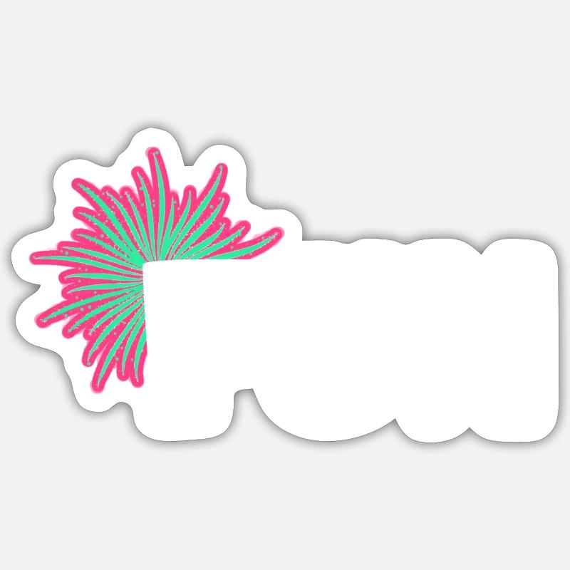 Fun - Sticker size S (10 x 10 cm) - white matte