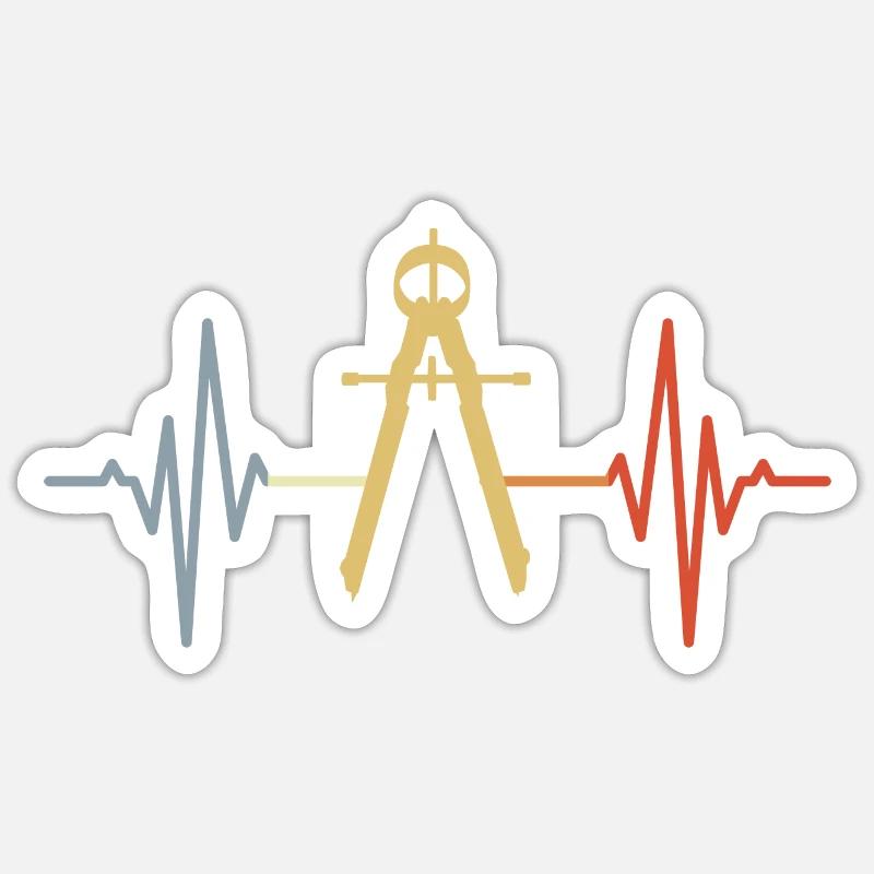 Sticker Größe S (10 x 10 cm) - 