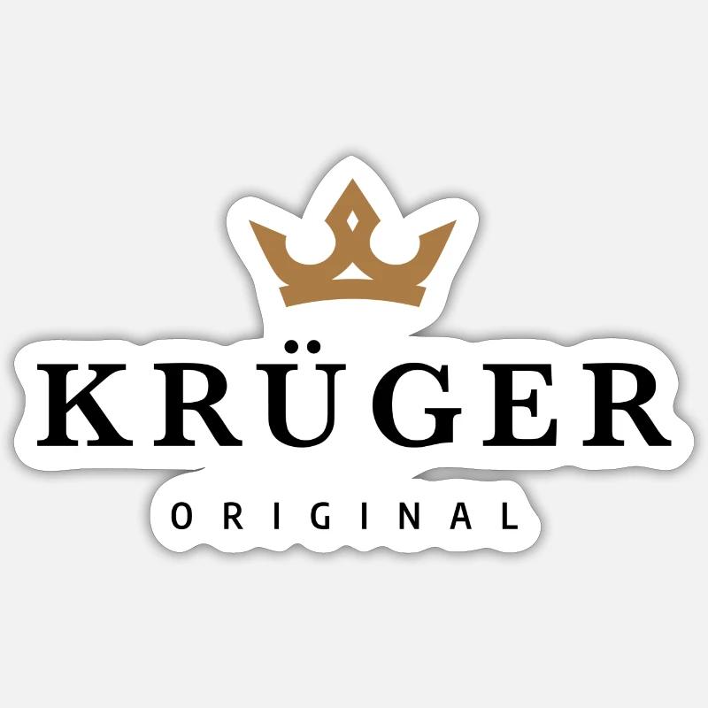 Kruger - Sticker size S (10 x 10 cm) - white matte