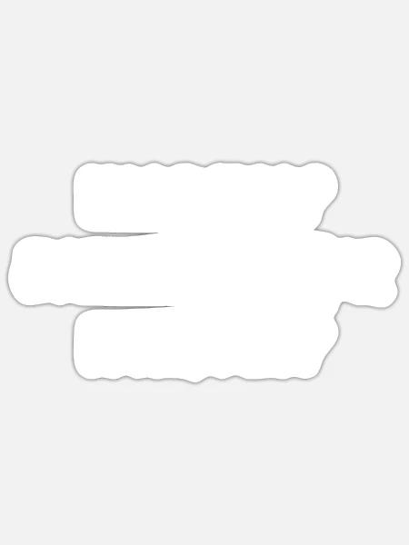 Warum einfach nur warum - Sticker Größe S (10 x 10 cm) - Mattweiß