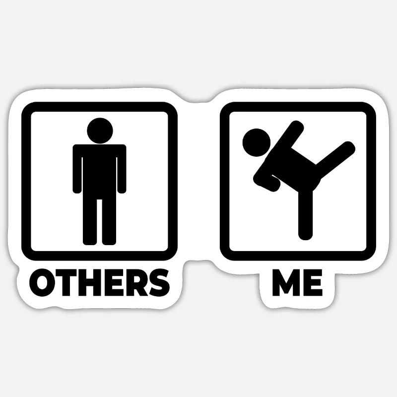 Sticker taille S (10 x 10 cm) - 