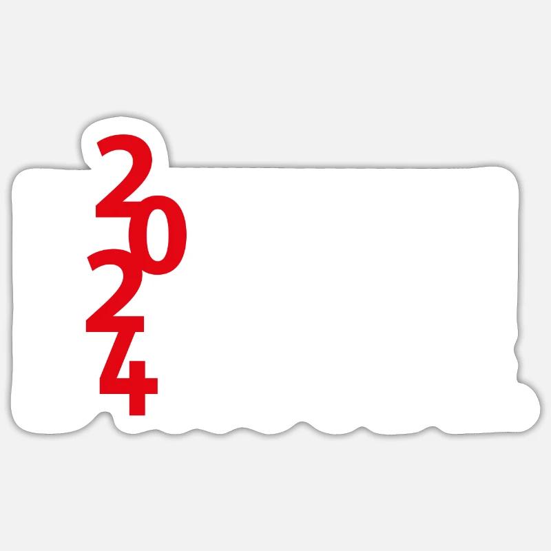 B4RCODE. 2024 - Sticker size S (10 x 10 cm) - white matte