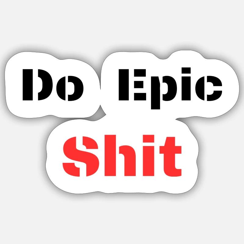 Sticker Größe S (10 x 10 cm) - 