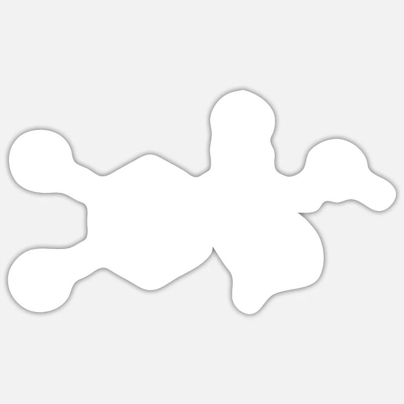 Adrenalin Paragleiten Sticker Größe S (10 x 10 cm)