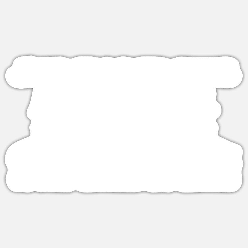 travail d'équipe - Sticker taille S (10 x 10 cm) - blanc mat