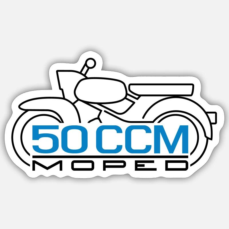 50cc cyclomoteur Sparrowhawk Hawk emblème v.2 Sticker taille S (10 x 10 cm)