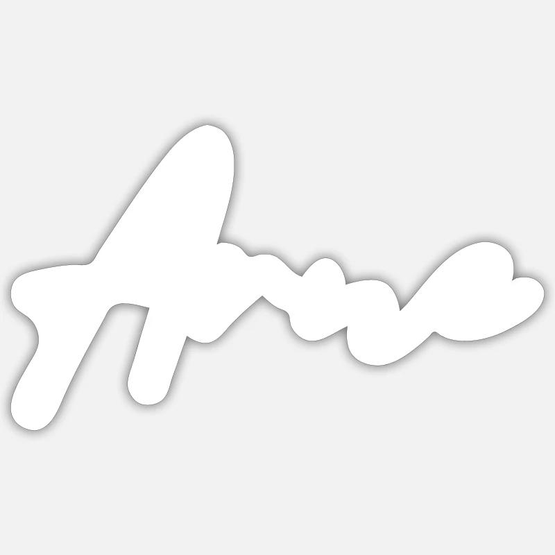 Arne Nom avec un nom de garçon Garçon Naissance Bébé Sticker taille S (10 x 10 cm)