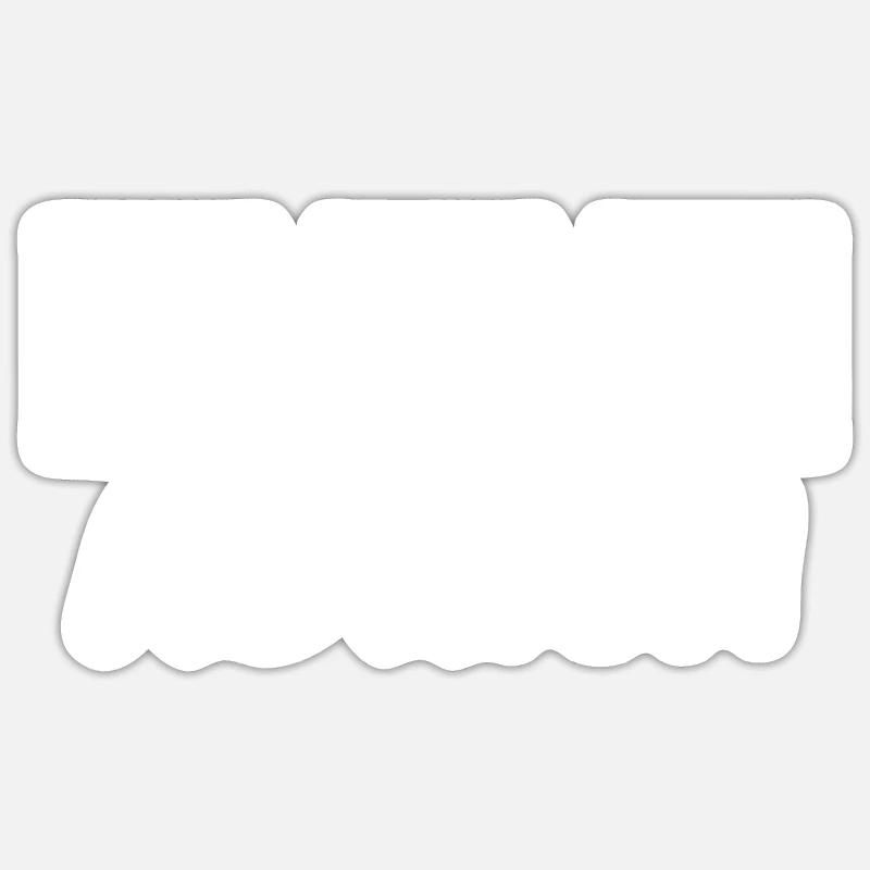 Adrien - Sticker Größe S (10 x 10 cm) - Mattweiß