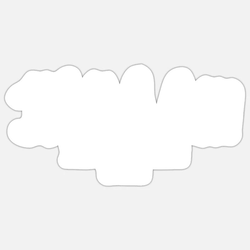 Jahaa mache ich später Sticker Größe S (10 x 10 cm)