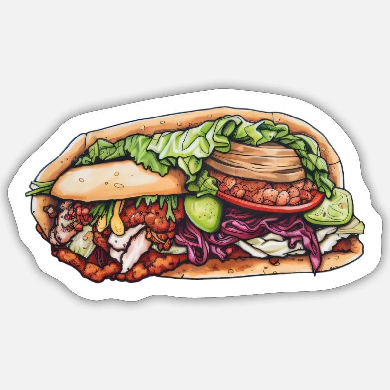 Sticker Größe S (10 x 10 cm) - 