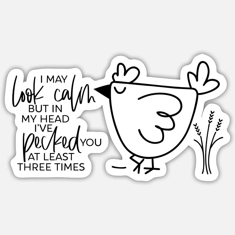 Sticker Größe S (10 x 10 cm) - 