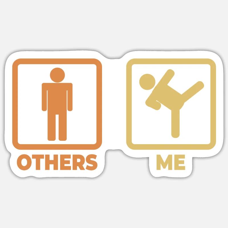 Sticker taille S (10 x 10 cm) - 