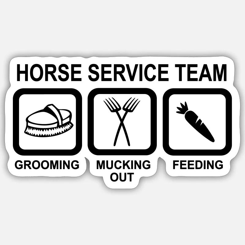Grooms Sticker size S (10 x 10 cm)