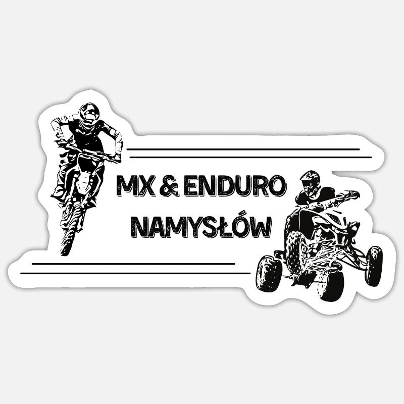 EnduroNamysłów MX&EnduroNamysłów Collection Sticker size S (10 x 10 cm)