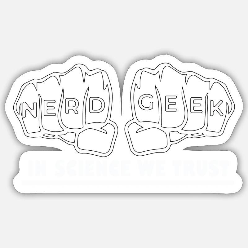 TrustScience Sticker taille S (10 x 10 cm)