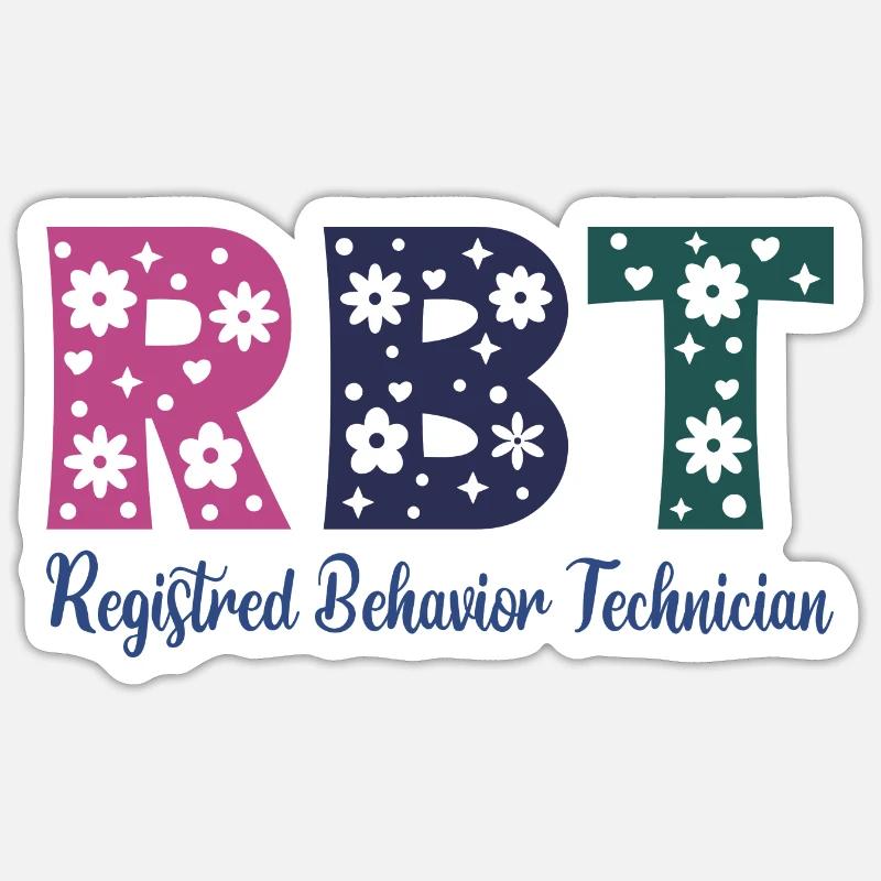 Technicienne Comportementale Certifiée - Sticker taille S (10 x 10 cm) - blanc mat