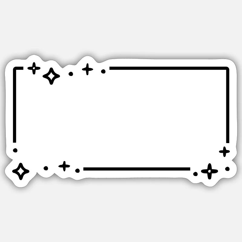 Sticker Größe S (10 x 10 cm) - 