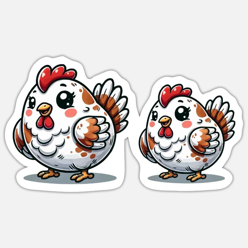 Sticker taille S (10 x 10 cm) - 