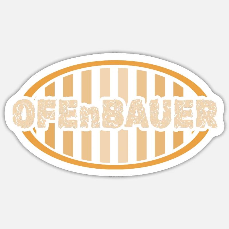 Constructeur de poêles comme métier Sticker taille S (10 x 10 cm)