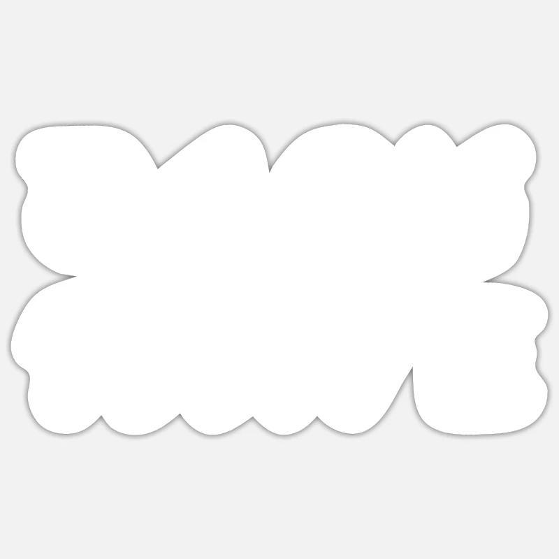 Dark WAVE Logo-Design Sticker Größe S (10 x 10 cm)